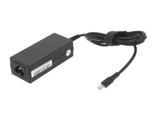Zasilacz sieciowy Mitsu 45W USB-C, USBC, 5-20V, 2-3A (black) do notebooka