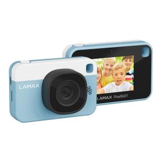 Aparat fotograficzny dla dzieci LAMAX PixelKid1 Blue 2,4" IPS FullHD 8Mpx microSD