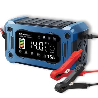 Ładowarka inteligentna Qoltec mikroprocesorowa 12V 15A do AGM GE