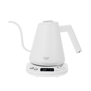 Czajnik elektryczny Adler AD 1349 biały z długą wylewką 1,0L