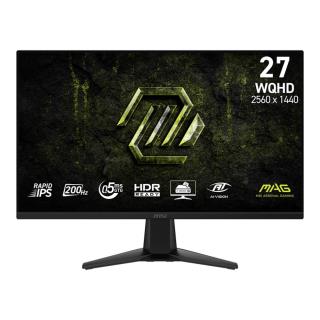 Monitor MSI 27" MAG 275QF E20 Rapid IPS WQHD 200Hz 2xHDMI DP