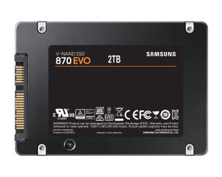 Dysk SSD Samsung 870 EVO 2TB 2,5“ SATA3 (560/530) MZ-77E2T0B/EU V-NAND 3bit MLC