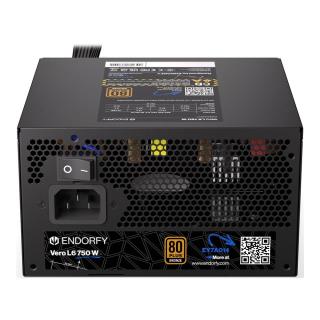 Zasilacz Endorfy Vero L6 Bronze 750W ATX 120mm 80 Plus Bronze