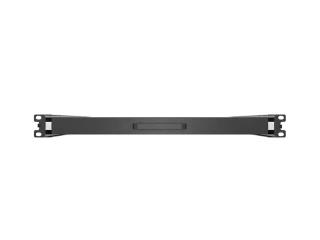 Półka wysuwana do szaf Rack 19" Lanberg czarna 1U/445x500mm udźwig do 35kg, montaż 4 punktowy