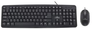 Zestaw przewodowy klawiatura + mysz Titanum SALEM USB czarny
