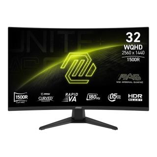 Monitor MSI 31,5" MAG 321CQF E18 Rapid VA WQHD 180Hz 2xHDMI DP