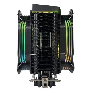Chłodzenie CPU Rampage OCTAGONC60-BLACK LGA1700/AM5 1800RPM 2x 120mm ARGB PWM