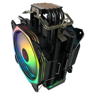 Chłodzenie CPU Rampage OCTAGONC60-BLACK LGA1700/AM5 1800RPM 2x 120mm ARGB PWM