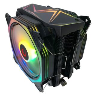 Chłodzenie CPU Rampage OCTAGONC60-BLACK LGA1700/AM5 1800RPM 2x 120mm ARGB PWM