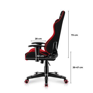 Fotel gamingowy dla dziecka Huzaro Ranger 6.0 Red Mesh