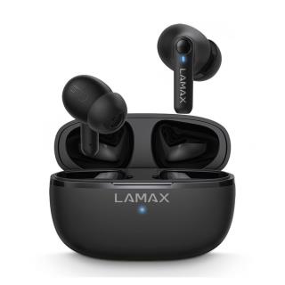 Słuchawki bezprzewodowe LAMAX Clips1 Play Black BT 5.3 USB-C IPX4 7godz