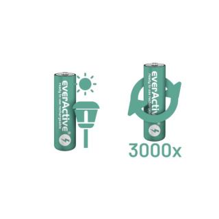 Akumulatorki AAA / R03 everActive Ni-MH 550 mAh ready to use - blister 4 sztuki