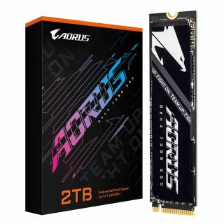Dysk SSD Gigabyte AORUS Gen4 7300 SSD 2TB M.2 2280 PCIe 4.0 x4 (7300/6850 MB/s) 3D TLC