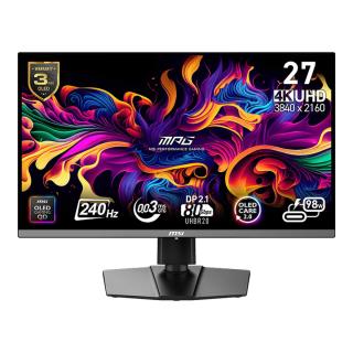 Monitor MSI 26,5" MPG 272URX QD-OLED 4K UHD 240Hz 2xHDMI DP HUB