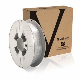 Filament do drukarek 3D Verbatim DURABIO 1,75 mm 0.5 kg przezroczysty