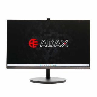 Komputer ADAX VERSO AIO 23,8'' Black WXIHC12100 i3-12100/H610/8GB/512GB/Wi-Fi/BT/W11H