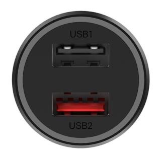 Ładowarka samochodowa Xiaomi Mi Dual-Port Car Charger 27W 3A 2xUSB czarna