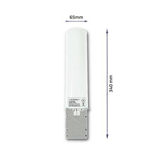 Antena 4G LTE Qoltec dookólna | 30dBi | wewnętrzno-zewnętrzna