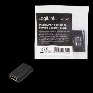 Adapter LogiLink CV0145 DisplayPort > DisplayPort, UHD 8K/60 Hz