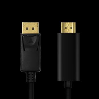 Kabel adapter LogiLink CV0127 DisplayPort 1.2 - HDMI 1.4, 2m