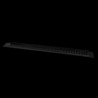 Panel zaślepiający perforowany LogiLink PN111B 1U do szafy rack, czarny