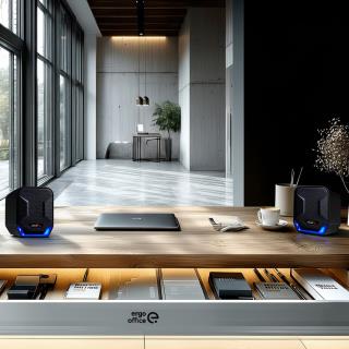 Głośniki Audiocore AC865B komputerowe 6W USB Blue&Black