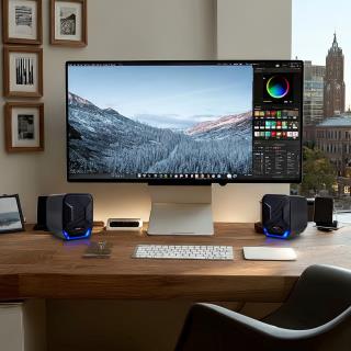 Głośniki Audiocore AC865B komputerowe 6W USB Blue&Black