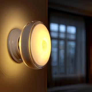 Lampa LED z sensorem ruchu Maclean MCE223 magnes, tylne podświetlenie 3xAAA tryby świecenia: ciągły, czujnik pir