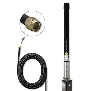 Antena 4G LTE Qoltec 15dBi | dookólna | zewnętrzna | SMA | włókno szklane