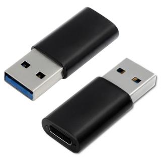 Adapter Qoltec USB typ A męski | USB typ C żeński