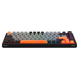 Klawiatura przewodowa SAVIO ASTRAL Black OUTEMU White Jade RGB 3 kolory keycapów magnetyczna