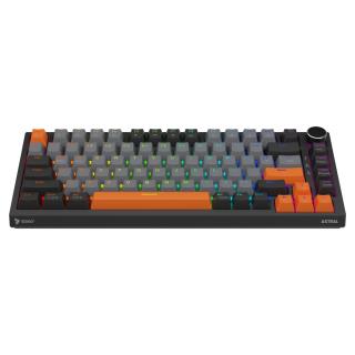 Klawiatura przewodowa SAVIO ASTRAL Black OUTEMU White Jade RGB 3 kolory keycapów magnetyczna