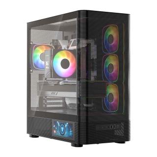 Obudowa Modecom Volcano AQ400 ARGB MIDI czarna