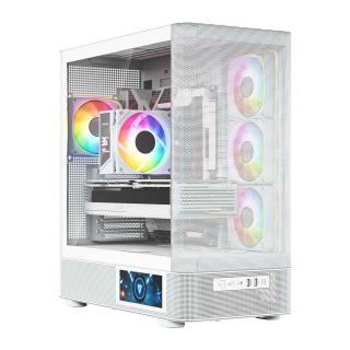 Obudowa Modecom Volcano AQ400 ARGB MIDI biała