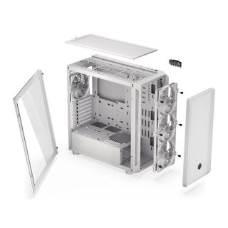 Obudowa Endorfy Arx 700 White ARGB ATX z oknem bez zasilacza biała