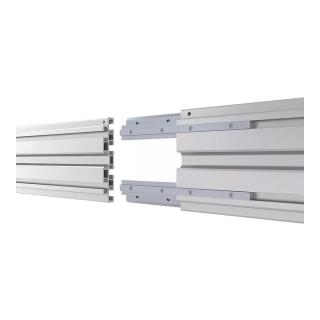 Stojak podłogowy na dwa monitory Neomounts NMPRO-S21#2 32"-55" max. 2x30kg max. VESA 600x400 czarny