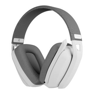 Słuchawki z mikrofonem Rampage BLITZ gamingowe, bezprewodowe, Bluetooth 5.3, szare