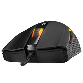 Mysz przewodowa Rampage SMX-R44V2 gamingowa 12800 DPI RGB LED 1K Hz HUANO czarna