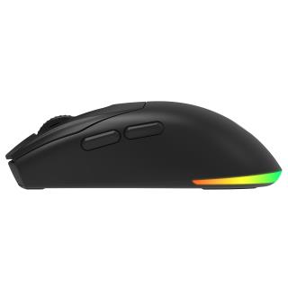 Mysz bezprzewodowa Rampage Prote M5 24000 DPI RGB LED 1K Hz czarna