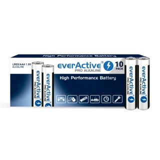 Baterie alkaliczne AAA / LR03 everActive Pro 10 sztuk