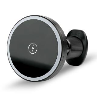 Uchwyt samochodowy everActive MC-W15 PRO magnetyczny 15W z ładowarką indukcyjną zgodny z MagSafe