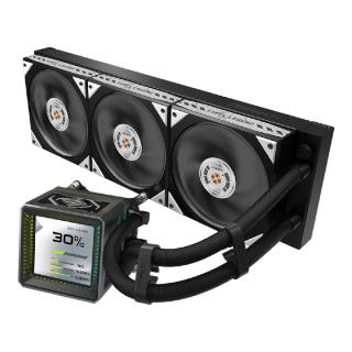 Chłodzenie wodne ASRock Steel Legend Dark 360 LCD 3x120mm