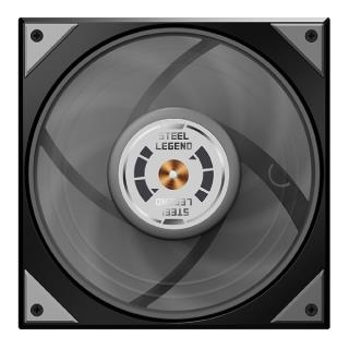 Chłodzenie wodne ASRock Steel Legend Dark 360 LCD 3x120mm