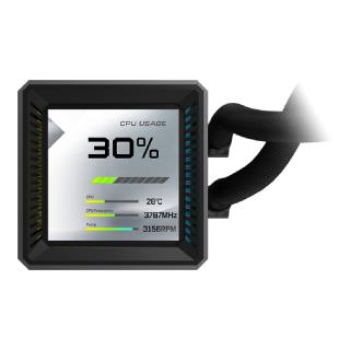 Chłodzenie wodne ASRock Steel Legend Dark 360 LCD 3x120mm