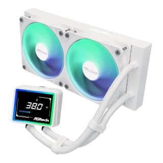 Chłodzenie wodne ASRock Challenger White 240 Digital 2x120mm