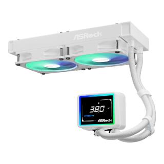 Chłodzenie wodne ASRock Challenger White 240 Digital 2x120mm