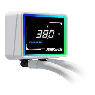 Chłodzenie wodne ASRock Challenger White 240 Digital 2x120mm