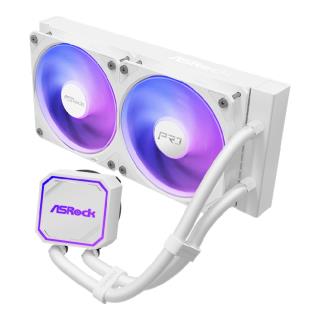Chłodzenie wodne ASRock Pro White 240 ARGB 2x120mm