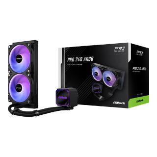 Chłodzenie wodne ASRock Pro 240 ARGB 2x120mm