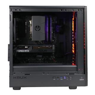 Komputer ADAX DRACO RAVEN WXIPR5700X3D R7-5700X3D/B550/16GB/1TB/RTX5060-8GB/Wi-Fi/BT/W11P